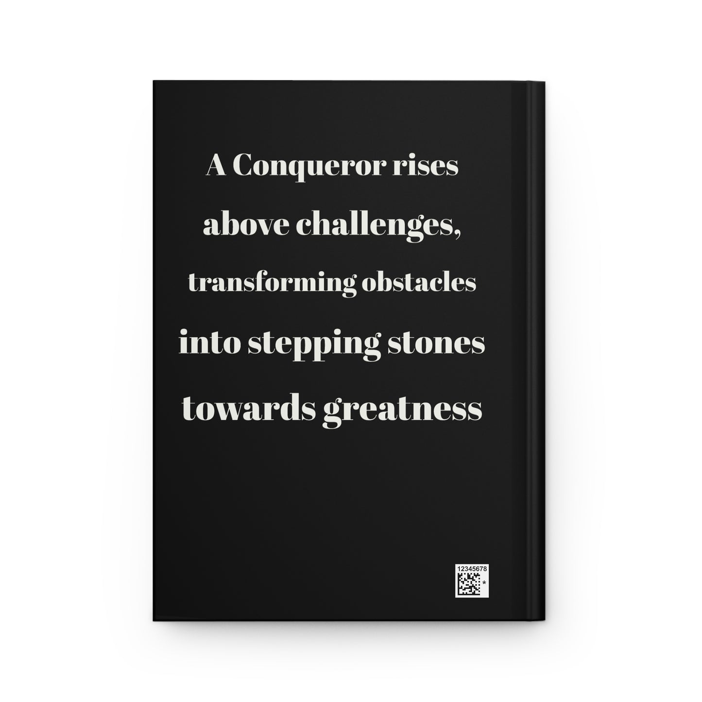 Matte Hardcover Journal for Conquerors